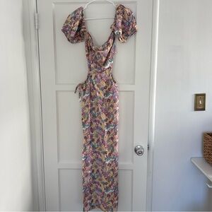 La Porte Cutout Maxi Dress